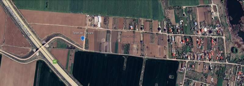 Moara Vlasiei, teren de vanzare.